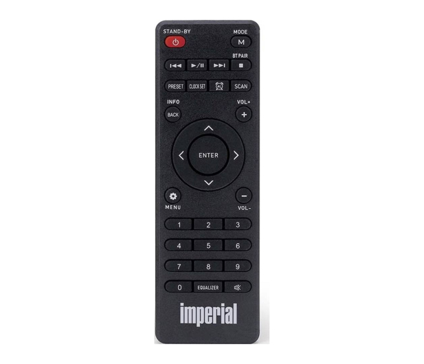 IMPERIAL Imperial DABMAN-220BK DAB+, FM stereo radio with BT,RC - 1535040 - zdjęcie 4